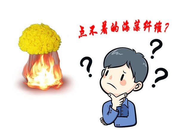 點(diǎn)不著！就是點(diǎn)不著的海藻纖維！